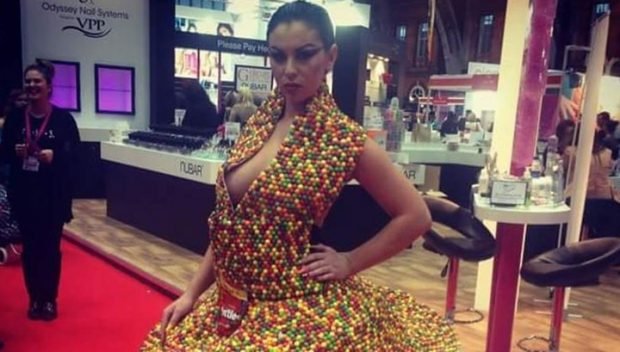платья с видом конфет